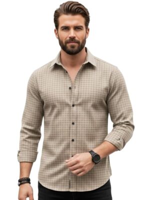 Men's Slim Fit Button Down Dress Shirts