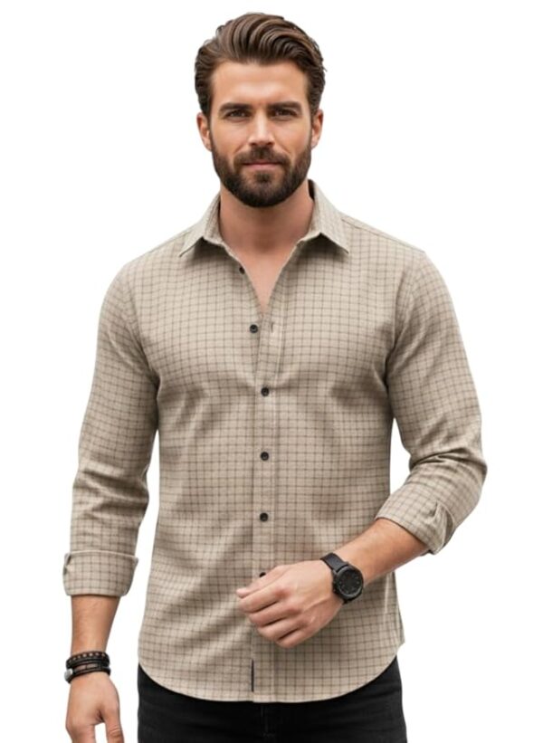 Men's Slim Fit Button Down Dress Shirts