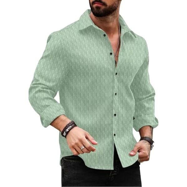Men's Regular Fit Button Down Dress Shirts
